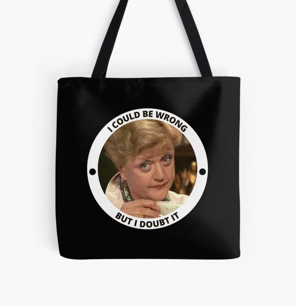 Iconic Jessica Fletcher Quote - I Could Be Wrong But I Doubt it All Over Print Tote Bag RB1512 product Offical fletcher Merch