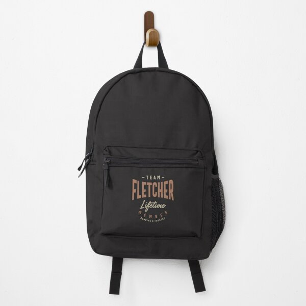 Team Fletcher Lifetime Member Personalized Name Backpack RB1512 product Offical fletcher Merch